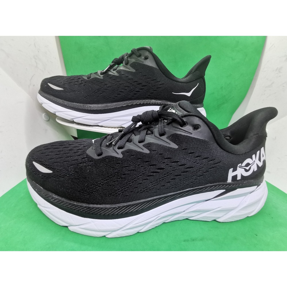 Hoka Hoka One Clifton 8 Men's Shoes Size 11 EE Extra Wide Running Sneakers Black - Picture 3 of 16